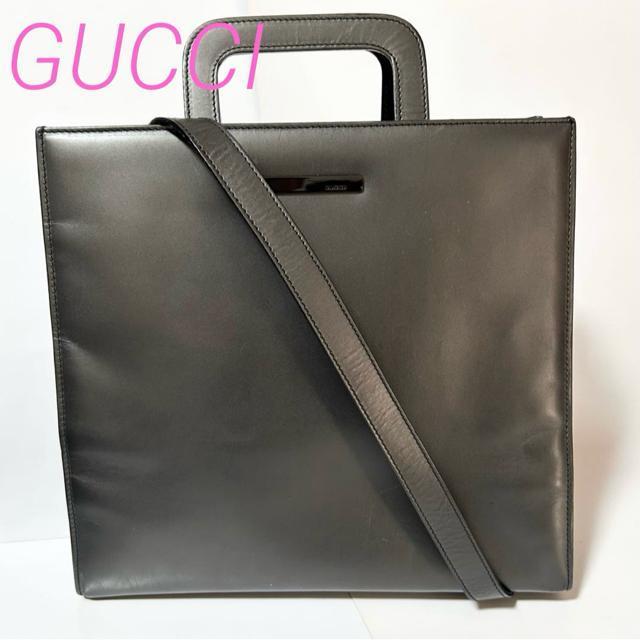 GUCCI グッチ レザー 2way ハンドバッグ ショルダーバッグ メタリックグレー < ブランド GUCCI グッチ レザー 2way ハンドバッグ ショルダーバッグ メタリックグレー < ブランドの