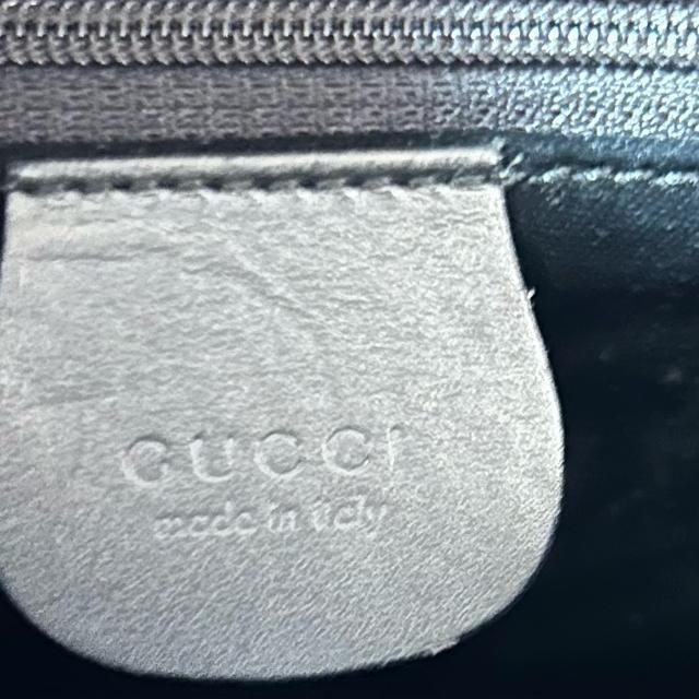 GUCCI グッチ レザー 2way ハンドバッグ ショルダーバッグ メタリックグレー < ブランド GUCCI グッチ レザー 2way ハンドバッグ ショルダーバッグ メタリックグレー < ブランドの
