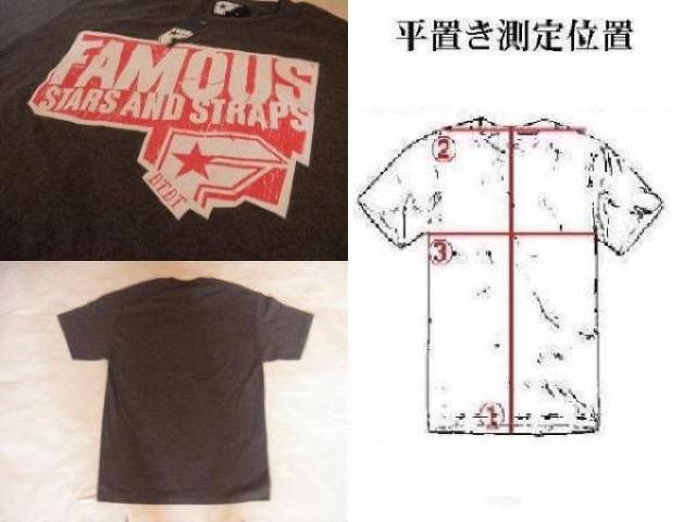 ★本場USA購入【FamousStars&Straps】プリントTシャツ US L Gray < 男性ファッション  ★本場USA購入【FamousStars&Straps】プリントTシャツ US L Gray < 男性ファッションの