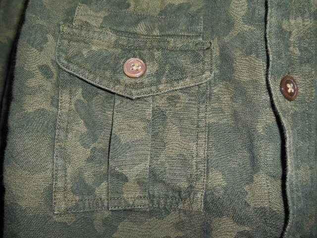 □EDIFICE/エディフィス カモ柄 迷彩 7分袖シャツ/メンズ/46 < ブランド □EDIFICE/エディフィス カモ柄 迷彩 7分袖シャツ/メンズ/46 < ブランドの