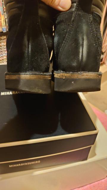 MIHARAYASUHIROスウェードブーツ < ブランド  MIHARAYASUHIROスウェードブーツ < ブランドの