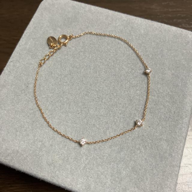 即決 canal 4℃ SILVER シルバー ブレスレット ピンクゴールドカラー < ブランド  即決 canal 4℃ SILVER シルバー ブレスレット ピンクゴールドカラー < ブランドの