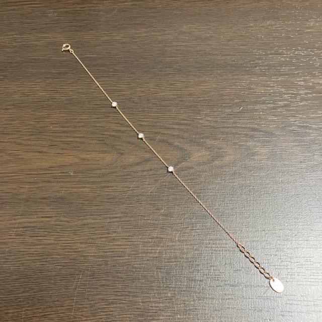 即決 canal 4℃ SILVER シルバー ブレスレット ピンクゴールドカラー < ブランド  即決 canal 4℃ SILVER シルバー ブレスレット ピンクゴールドカラー < ブランドの