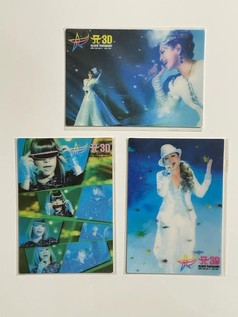 浜崎あゆみ 3D ポストカード 三枚セット < タレントグッズ  浜崎あゆみ 3D ポストカード 三枚セット  < タレントグッズの