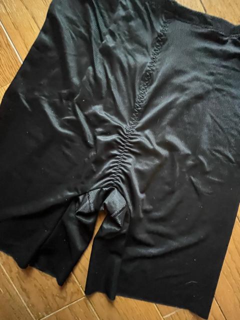 LLサイズ!フロント!パワーネットでお腹押さえるヘム生地でアウターにひびきにくい!股上普通!5分丈!光沢感ある黒!ガードルショーツ < 女性ファッション  LLサイズ!フロント!パワーネットでお腹押さえるヘム生地でアウターにひびきにくい!股上普通!5分丈!光沢感ある黒!ガードルショーツ < 女性ファッションの