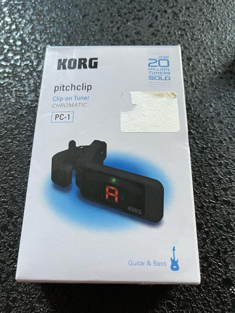 KORG PC-1 pitch clip �R���O �N���b�v�� �`���[�i�[ �M�^�[ �x�[�X �`���[�j���O ���[�^�[ ���i