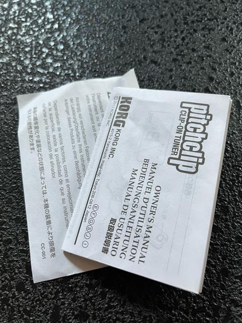 KORG PC-1 pitch clip �R���O �N���b�v�� �`���[�i�[ �M�^�[ �x�[�X �`���[�j���O ���[�^�[ ���i