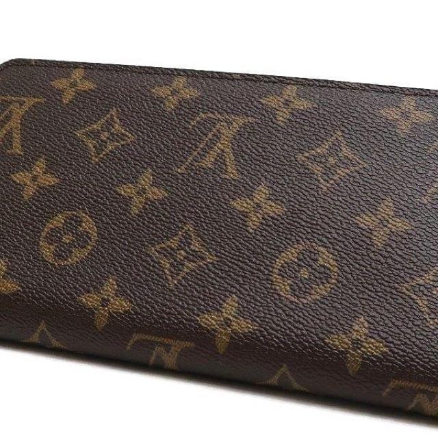 ◆ 本物 新品同様 ◆ LV ルイヴィトン 現行 ジッピーウォレット モノグラム 長財布 ブラウン 保存袋 箱 人気 M42616 < ブランド  ◆ 本物 新品同様 ◆ LV ルイヴィトン 現行 ジッピーウォレット モノグラム 長財布 ブラウン 保存袋 箱 人気 M42616 < ブランドの