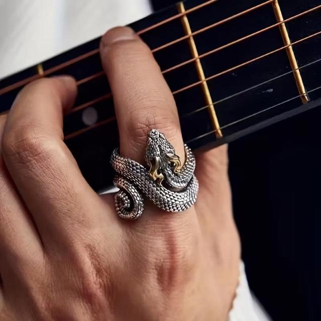 超お買い得490円★ヴィンテージピソニアンリング - 調節可能なオープンデザイン、アンティークシルバープレート、男女兼用 Fサイズ < 男性アクセサリー/時計 超お買い得490円★ヴィンテージピソニアンリング - 調節可能なオープンデザイン、アンティークシルバープレート、男女兼用 Fサイズ < 男性アクセサリー/時計の