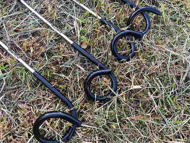 ランタンハンガー ポール用 4本セット(ブラック) < レジャー/スポーツ ランタンハンガー ポール用 4本セット(ブラック) < レジャー/スポーツの