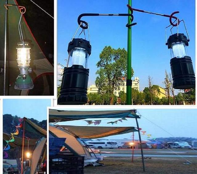 ランタンハンガー ポール用 4本セット(ブラック) < レジャー/スポーツ ランタンハンガー ポール用 4本セット(ブラック) < レジャー/スポーツの