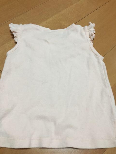 プティマイン  女の子用 ノースリーブトップス 90 < キッズ/ベビー  プティマイン  女の子用 ノースリーブトップス 90 < キッズ/ベビーの