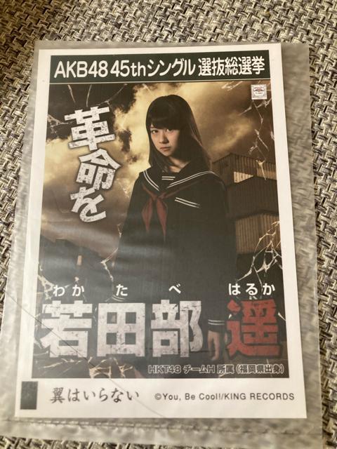 HKT48 若田部遥 翼はいらない 生写真 AKB48 < タレントグッズ  HKT48 若田部遥 翼はいらない 生写真 AKB48  < タレントグッズの
