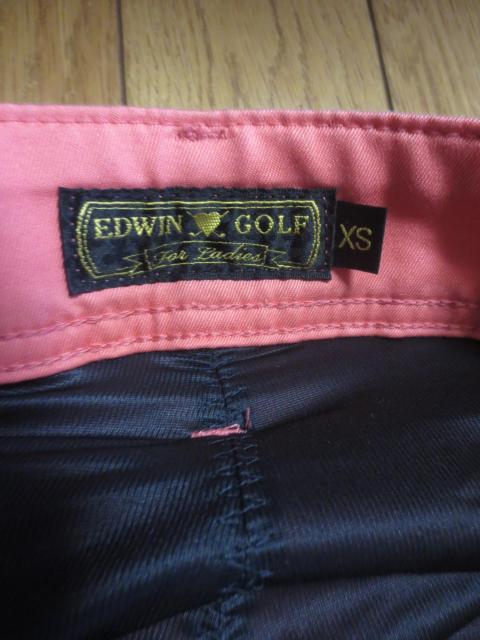 EDWIN GOLF エドウイン ゴルフ 綿×ポリエステル パンツ XS < ブランド EDWIN GOLF エドウイン ゴルフ 綿×ポリエステル パンツ XS < ブランドの