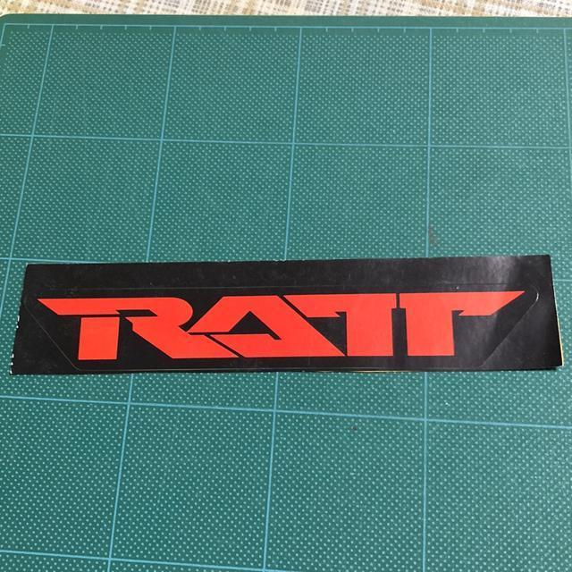 【祝!復活】80年代当時物 RATT / ロゴステッカー ラット ハードロック < CD/DVD/ビデオ  【祝!復活】80年代当時物 RATT / ロゴステッカー ラット ハードロック  < CD/DVD/ビデオの