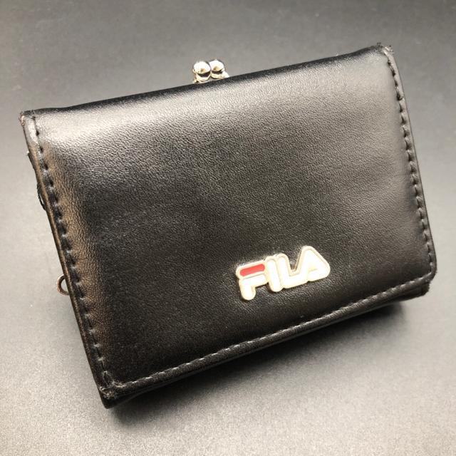 即決 FILA フィラ がま口 三つ折り財布 < ブランド  即決 FILA フィラ がま口 三つ折り財布  < ブランドの