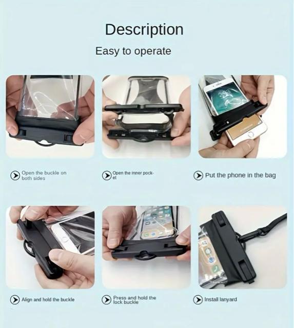 防水スマホケース  マリンスポーツ  海  ストラップ付き  黒 < 家電/AV  防水スマホケース  マリンスポーツ  海  ストラップ付き  黒 < 家電/AVの