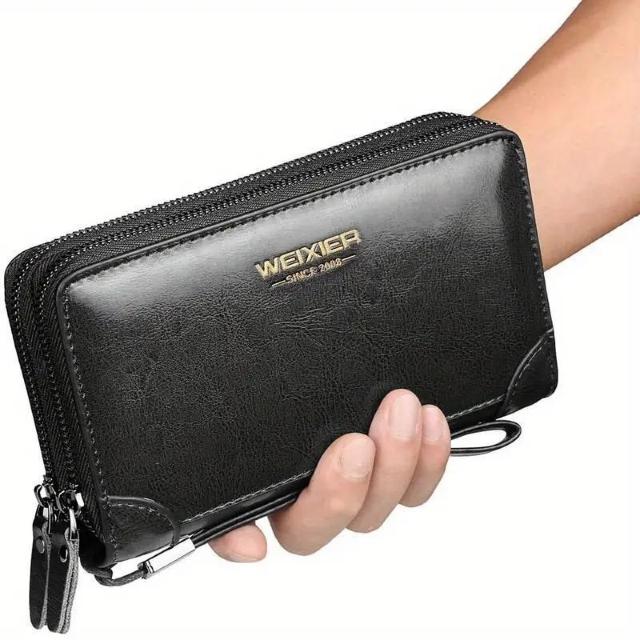 超お買い得2290円★【人気】ファッション レトロ 高級 光沢 紳士 ビジネス カジュアル 大容量 シンプル 長財布 茶 < 男性ファッション  超お買い得2290円★【人気】ファッション レトロ 高級 光沢 紳士 ビジネス カジュアル 大容量 シンプル 長財布 茶 < 男性ファッションの