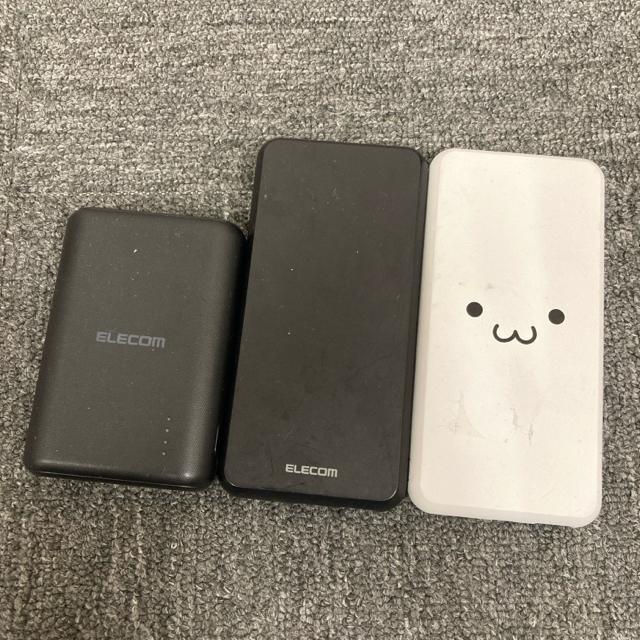 即決 ELECOM エレコム モバイルバッテリー 3個セット < 家電/AV  即決 ELECOM エレコム モバイルバッテリー 3個セット  < 家電/AVの