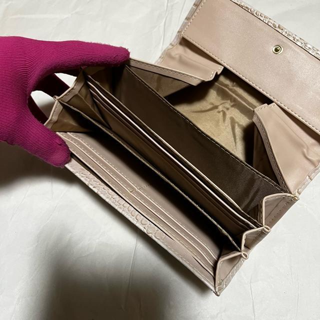 【ノーブランド扱い】【クロコダイル柄】 ギャルソン型 / 長財布 < 女性ファッション 【ノーブランド扱い】【クロコダイル柄】 ギャルソン型 / 長財布 < 女性ファッションの
