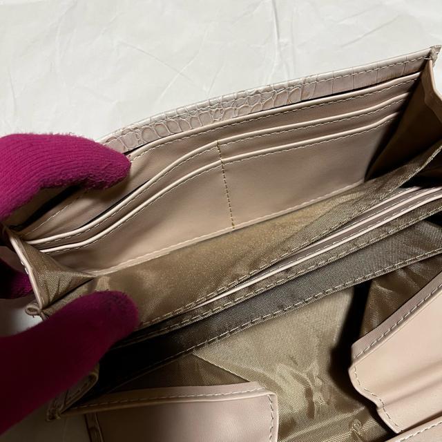 【ノーブランド扱い】【クロコダイル柄】 ギャルソン型 / 長財布 < 女性ファッション 【ノーブランド扱い】【クロコダイル柄】 ギャルソン型 / 長財布 < 女性ファッションの