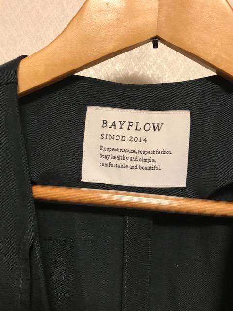 BAYFLOW ライト コート 黒 < 女性ファッション BAYFLOW ライト コート 黒 < 女性ファッションの
