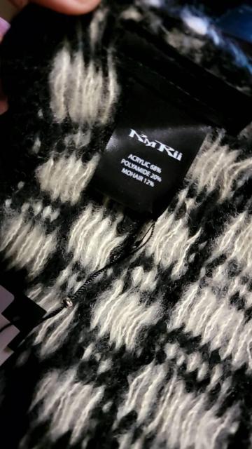 新品kmrii ケムリ Monolith Mohair Stole F < ブランド 新品kmrii ケムリ Monolith Mohair Stole F < ブランドの