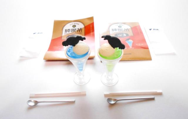 純喫茶ミニチュアコレクションvol.3 東海編・ソーダフロート緑&青2点セット/ケンエレファント < ホビー 純喫茶ミニチュアコレクションvol.3 東海編・ソーダフロート緑&青2点セット/ケンエレファント < ホビーの