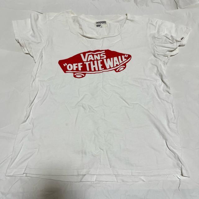 VANS バンズ 半袖Tシャツ OFF THE WALL プリント ホワイト M < ブランド VANS バンズ 半袖Tシャツ OFF THE WALL プリント ホワイト M < ブランドの
