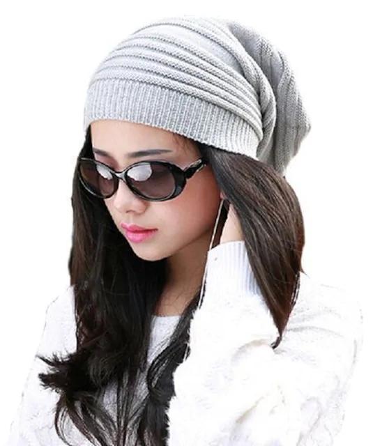 爆ヤス690円★人気ニット帽 メンズ レディース兼用グレー < 女性ファッション  爆ヤス690円★人気ニット帽 メンズ レディース兼用グレー  < 女性ファッションの