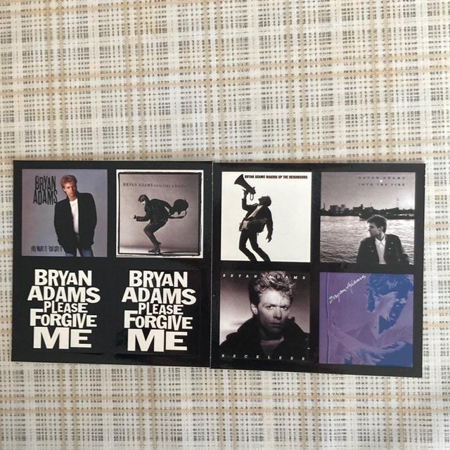 当時物 ブライアン・アダムス / アルバム・ジャケット・ステッカー < CD/DVD/ビデオ  当時物 ブライアン・アダムス / アルバム・ジャケット・ステッカー  < CD/DVD/ビデオの