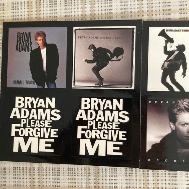 当時物 ブライアン・アダムス / アルバム・ジャケット・ステッカー < CD/DVD/ビデオ  当時物 ブライアン・アダムス / アルバム・ジャケット・ステッカー < CD/DVD/ビデオの