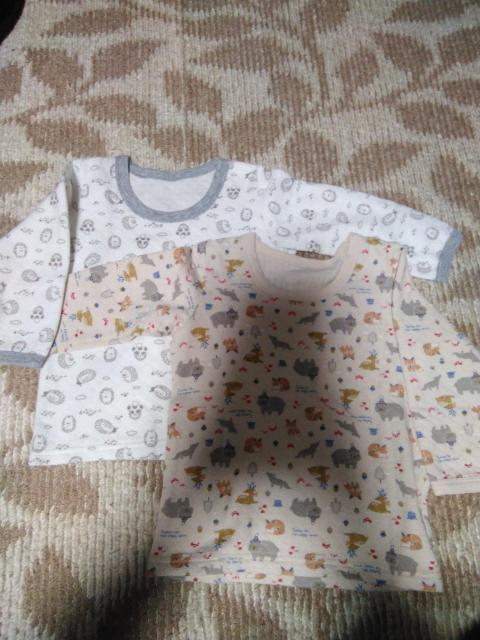 子供用  キルト長袖下着  95cm  2枚 < キッズ/ベビー  子供用  キルト長袖下着  95cm  2枚  < キッズ/ベビーの