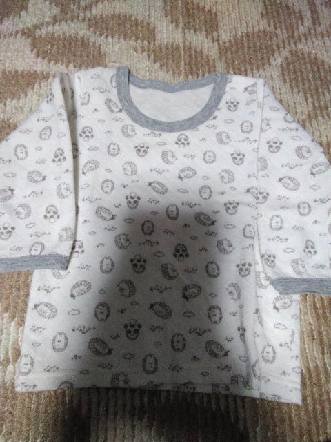 子供用  キルト長袖下着  95cm  2枚 < キッズ/ベビー  子供用  キルト長袖下着  95cm  2枚 < キッズ/ベビーの