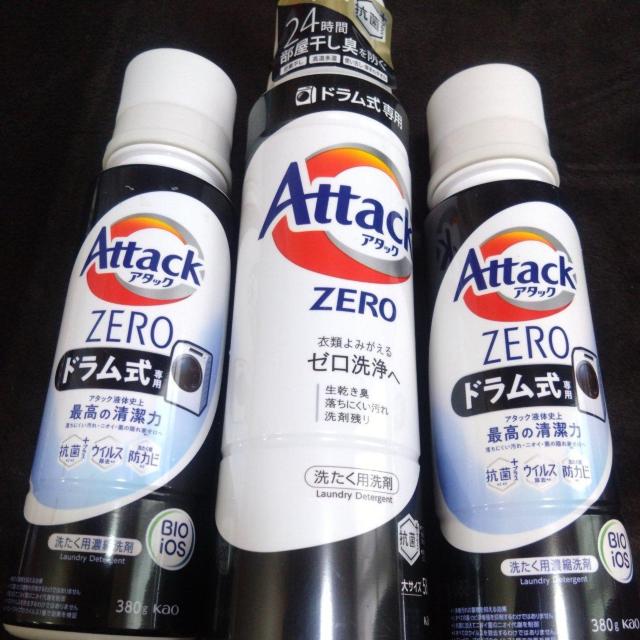 特別価格■ Attack 洗濯洗剤 ドラム式 3本1340g < インテリア/ライフ 特別価格■ Attack 洗濯洗剤 ドラム式 3本1340g < インテリア/ライフの