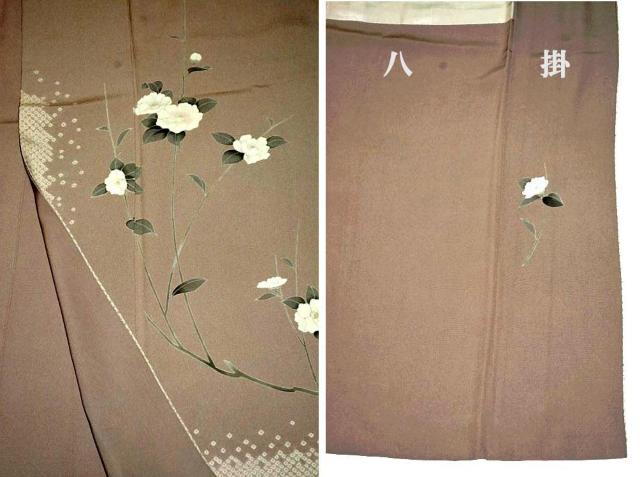 【最高級】新品同様 絞り染め 鹿の子 椿 付下げ 身丈162cm 裄丈64.5cm Y3280 < 女性ファッション  【最高級】新品同様 絞り染め 鹿の子 椿 付下げ 身丈162cm 裄丈64.5cm Y3280 < 女性ファッションの