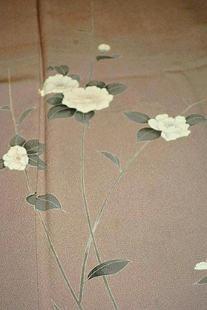 【最高級】新品同様 絞り染め 鹿の子 椿 付下げ 身丈162cm 裄丈64.5cm Y3280 < 女性ファッション  【最高級】新品同様 絞り染め 鹿の子 椿 付下げ 身丈162cm 裄丈64.5cm Y3280 < 女性ファッションの