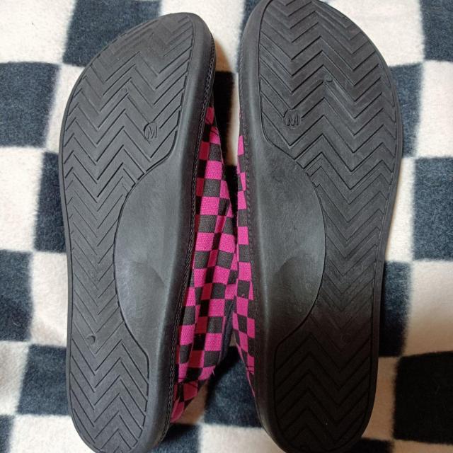 新品★フラッグチェックのスニーカー/M < 女性ファッション  新品★フラッグチェックのスニーカー/M < 女性ファッションの