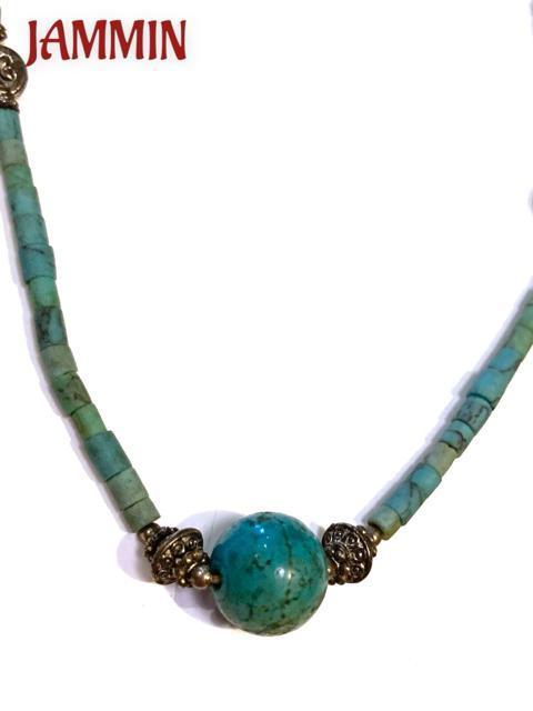 ストーンビーズネックレス★アジアン★男女兼用★エスニック < 女性アクセサリー/時計 ストーンビーズネックレス★アジアン★男女兼用★エスニック < 女性アクセサリー/時計の