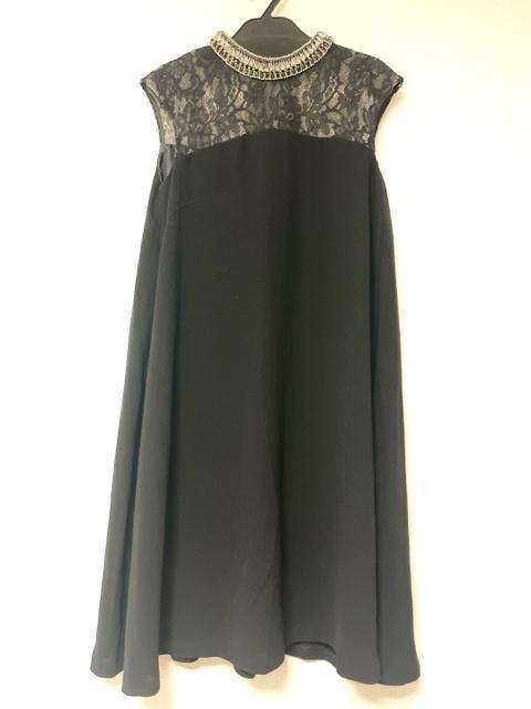 GRACECONTINENTAL黒ビジュースタンドフレアワンピースドレスグレースコンチネンタルブラックパーティー結婚式披露宴 < ブランド GRACECONTINENTAL黒ビジュースタンドフレアワンピースドレスグレースコンチネンタルブラックパーティー結婚式披露宴 < ブランドの