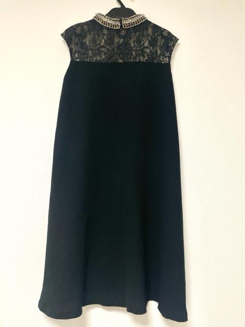 GRACECONTINENTAL黒ビジュースタンドフレアワンピースドレスグレースコンチネンタルブラックパーティー結婚式披露宴 < ブランド GRACECONTINENTAL黒ビジュースタンドフレアワンピースドレスグレースコンチネンタルブラックパーティー結婚式披露宴 < ブランドの