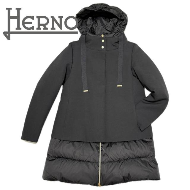 新品ヘルノHERNO切替AラインダウンコートジャケットNEW CITY < ブランド 新品ヘルノHERNO切替AラインダウンコートジャケットNEW CITY < ブランドの