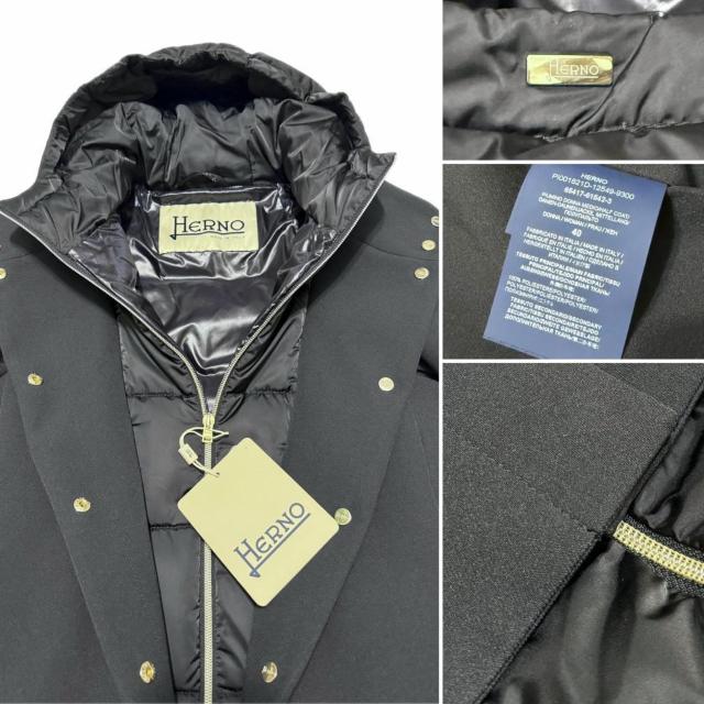 新品ヘルノHERNO切替AラインダウンコートジャケットNEW CITY < ブランド 新品ヘルノHERNO切替AラインダウンコートジャケットNEW CITY < ブランドの