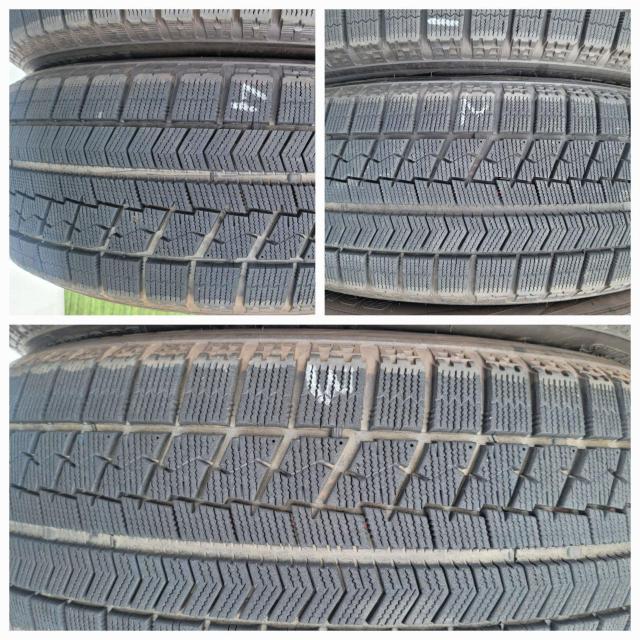 バリ溝 17インチスタッドレス タイヤ BS BRIDGESTONE BLIZZAK VRX 215/60R17 タイヤのみ4セッ < 自動車/バイク バリ溝 17インチスタッドレス タイヤ BS BRIDGESTONE BLIZZAK VRX 215/60R17 タイヤのみ4セッ < 自動車/バイク