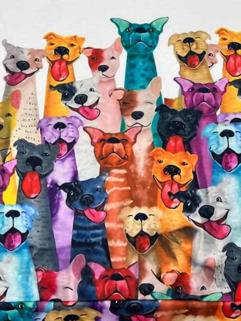 爆ヤス1990円★Dogs プリント パーカー長袖 ドロップショルダー パーカー レディースUSAサイズM(日本サイズL相当) < 女性ファッション 爆ヤス1990円★Dogs プリント パーカー長袖 ドロップショルダー パーカー レディースUSAサイズM(日本サイズL相当) < 女性ファッションの