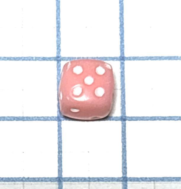 486 小さなサイコロ型のビーズ ベビーピンク 2個 樹脂チャーム アクセサリーパーツ ゲーム < ペット/手芸/園芸 486 小さなサイコロ型のビーズ ベビーピンク 2個 樹脂チャーム アクセサリーパーツ ゲーム < ペット/手芸/園芸の