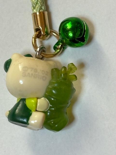 ハローキティ★2002★静岡 伊豆限定★わさびver.★根付け < 家電/AV ハローキティ★2002★静岡 伊豆限定★わさびver.★根付け < 家電/AVの