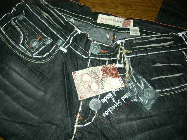 新品LAGUNABEACHラグナビーチ加工デニム36スカルボタンセレブ系 < 男性ファッション 新品LAGUNABEACHラグナビーチ加工デニム36スカルボタンセレブ系 < 男性ファッションの