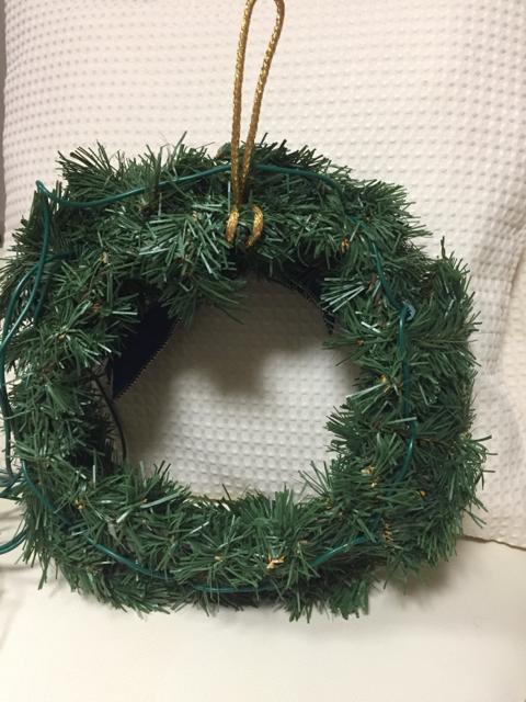 635.ブルー系クリスマスリース☆直径27センチ☆難有り < インテリア/ライフ  635.ブルー系クリスマスリース☆直径27センチ☆難有り < インテリア/ライフの