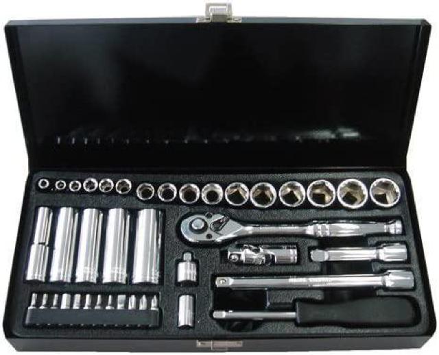 E-Value ソケットレンチセット ESR-2340M 差込角:6.35mm 9.5mm 40点 1セット < ペット/手芸/園芸  E-Value ソケットレンチセット ESR-2340M 差込角:6.35mm 9.5mm 40点 1セット < ペット/手芸/園芸の